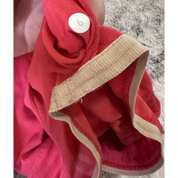 Lululemon Red Athletic Tank Top Size 6 - Picture 5 of 7